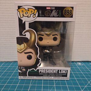 Funko POP Marvel MCU Loki President Loki 898 Vinyl Figure